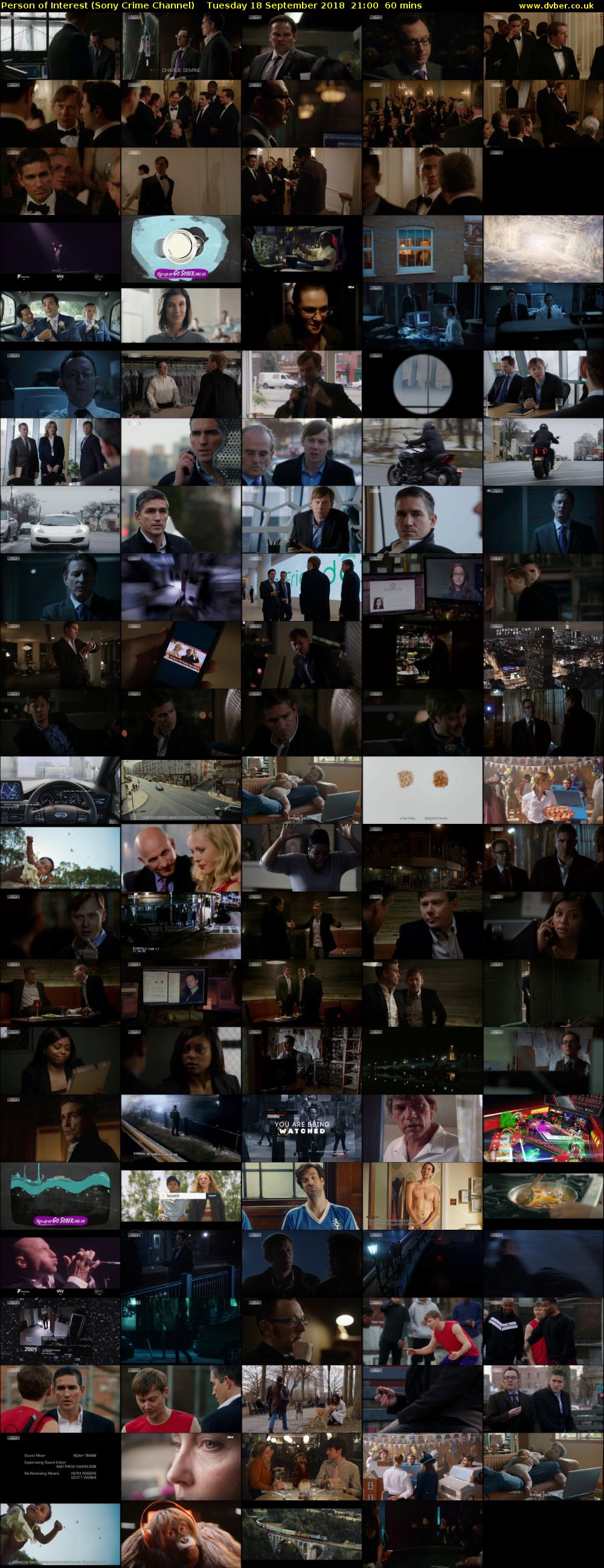 Person of Interest (Sony Crime Channel) Tuesday 18 September 2018 21:00 - 22:00