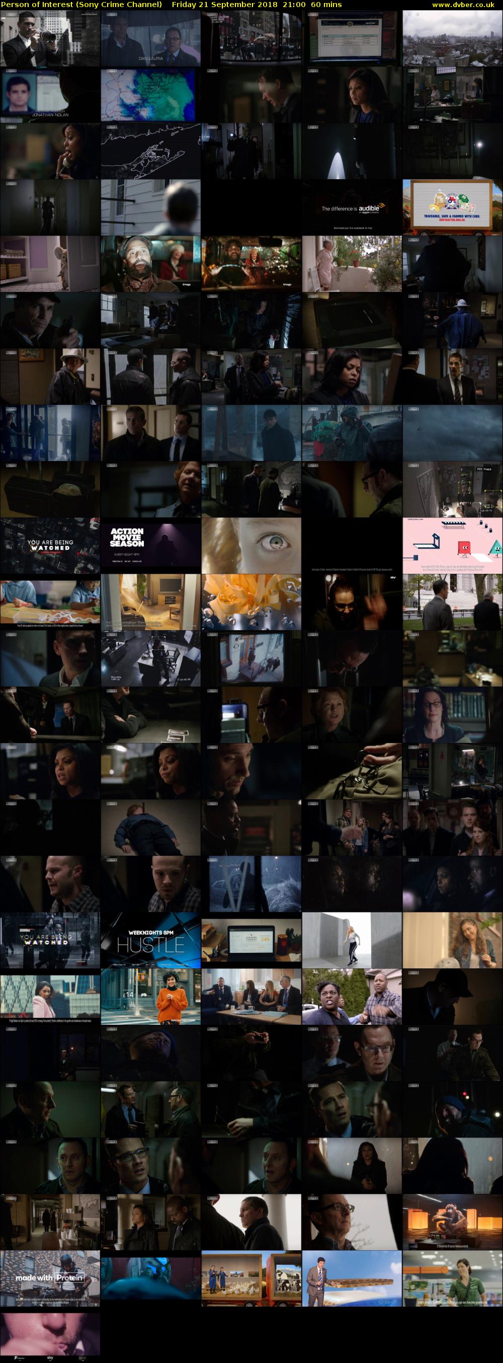 Person of Interest (Sony Crime Channel) Friday 21 September 2018 21:00 - 22:00
