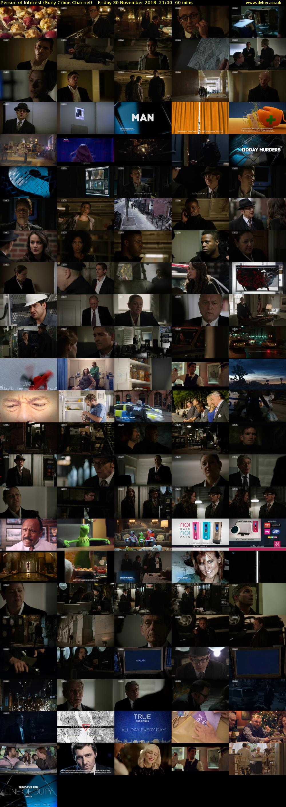 Person of Interest (Sony Crime Channel) Friday 30 November 2018 21:00 - 22:00