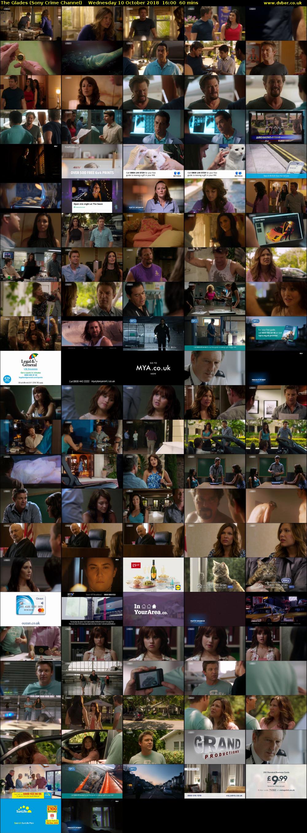 The Glades (Sony Crime Channel) Wednesday 10 October 2018 16:00 - 17:00