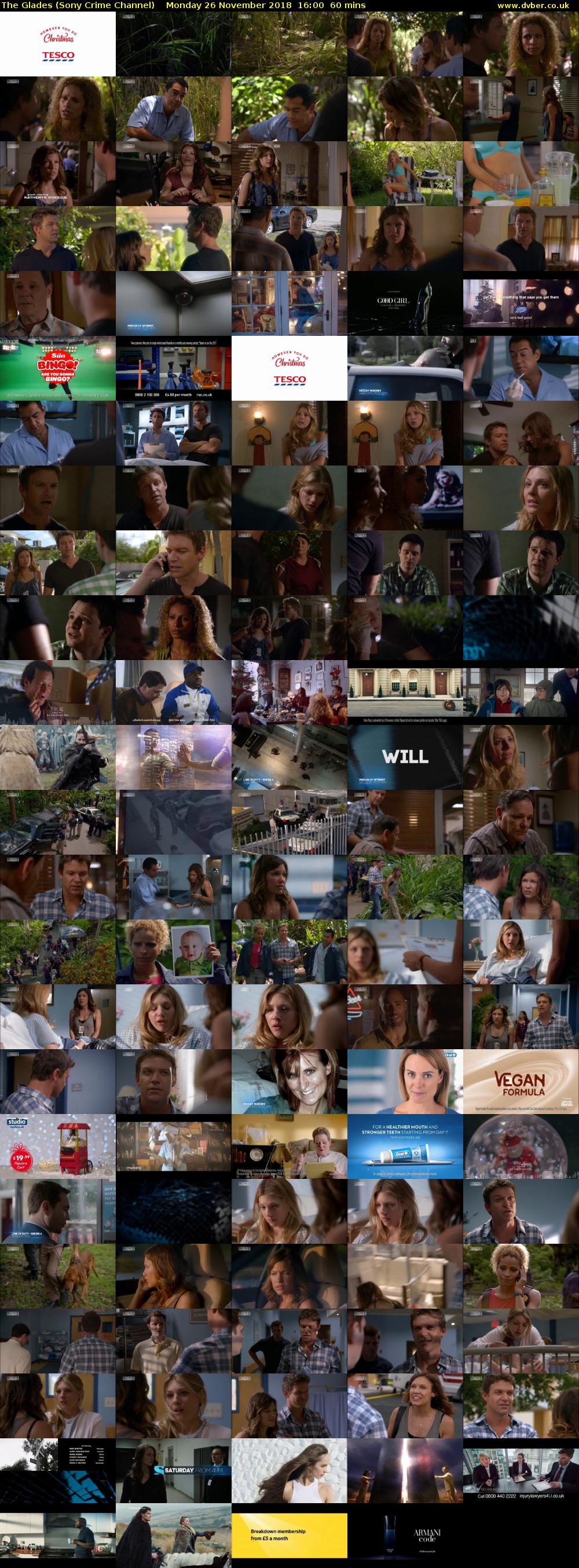 The Glades (Sony Crime Channel) Monday 26 November 2018 16:00 - 17:00