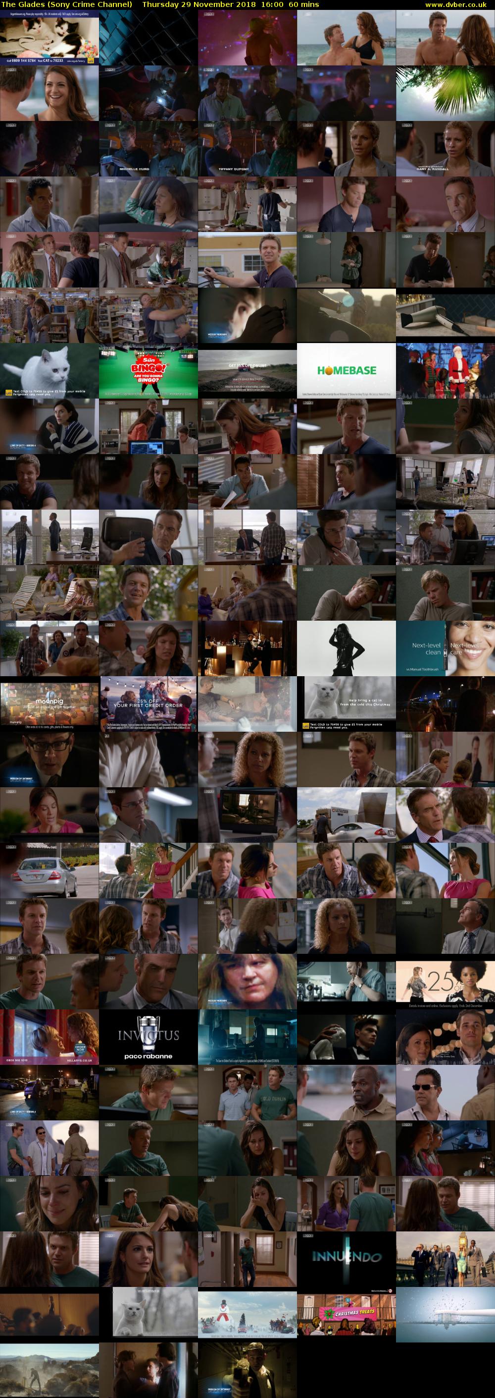 The Glades (Sony Crime Channel) Thursday 29 November 2018 16:00 - 17:00