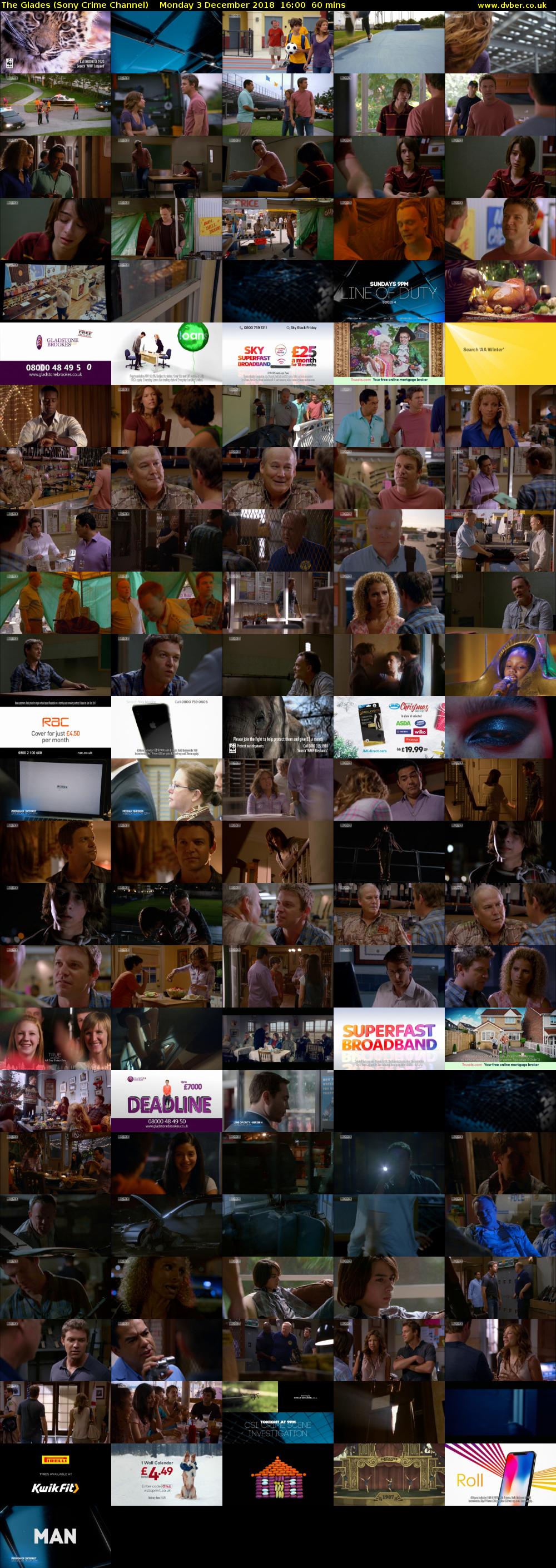 The Glades (Sony Crime Channel) Monday 3 December 2018 16:00 - 17:00