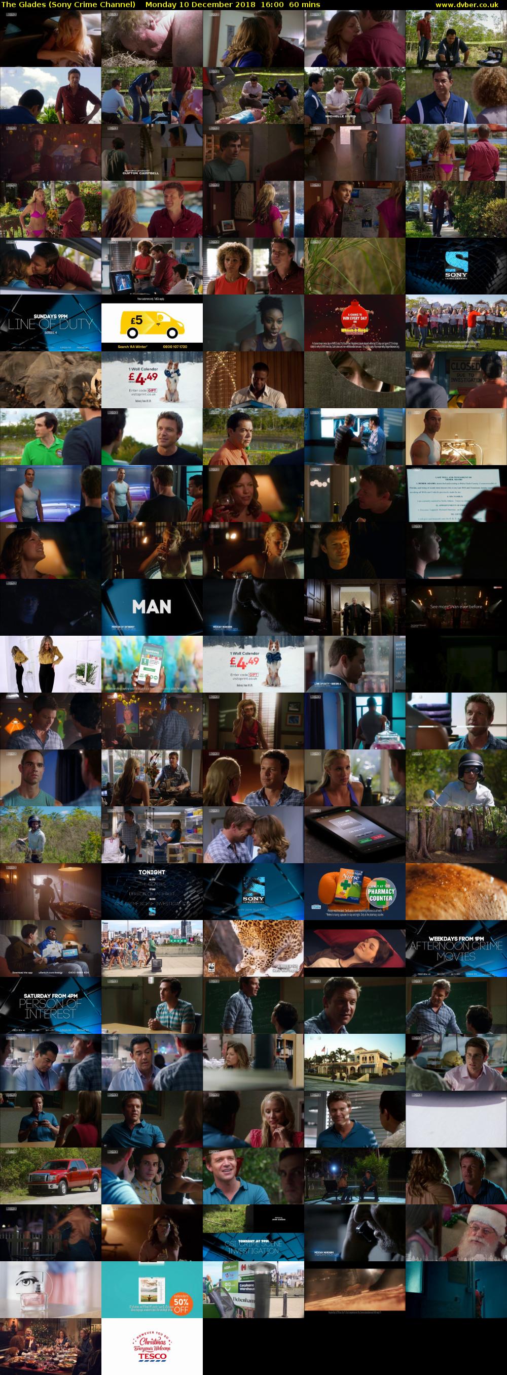 The Glades (Sony Crime Channel) Monday 10 December 2018 16:00 - 17:00