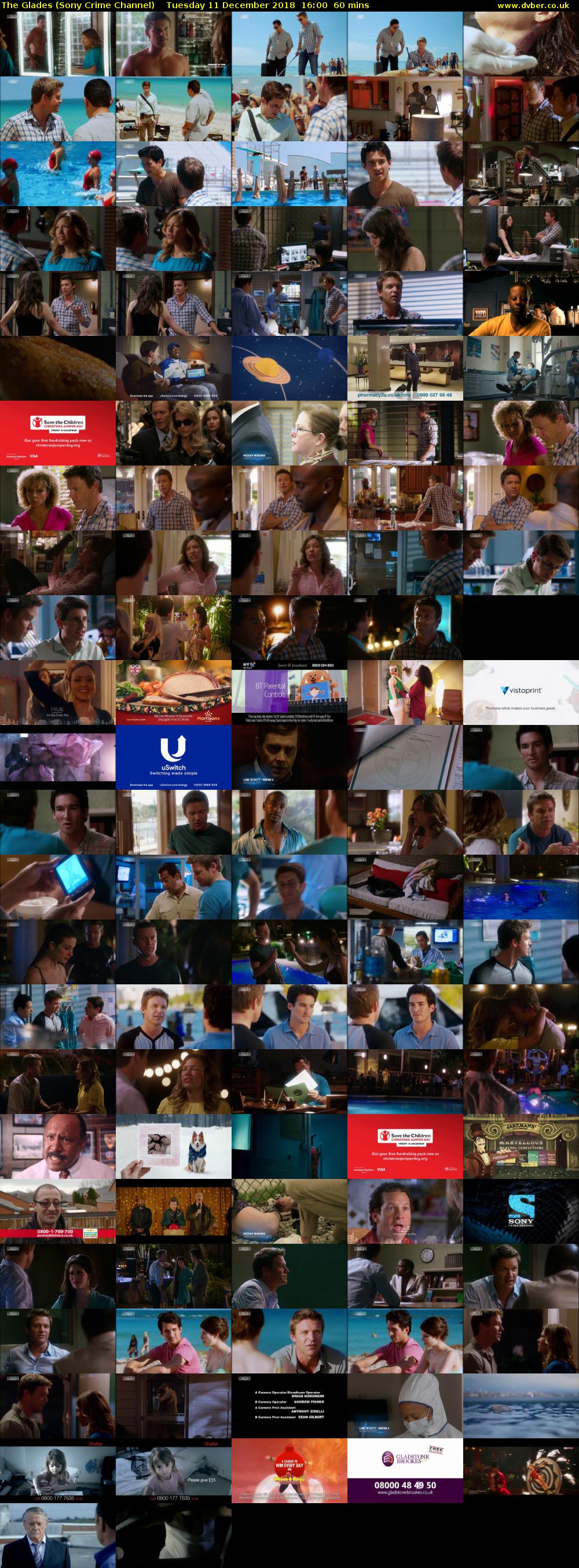 The Glades (Sony Crime Channel) Tuesday 11 December 2018 16:00 - 17:00