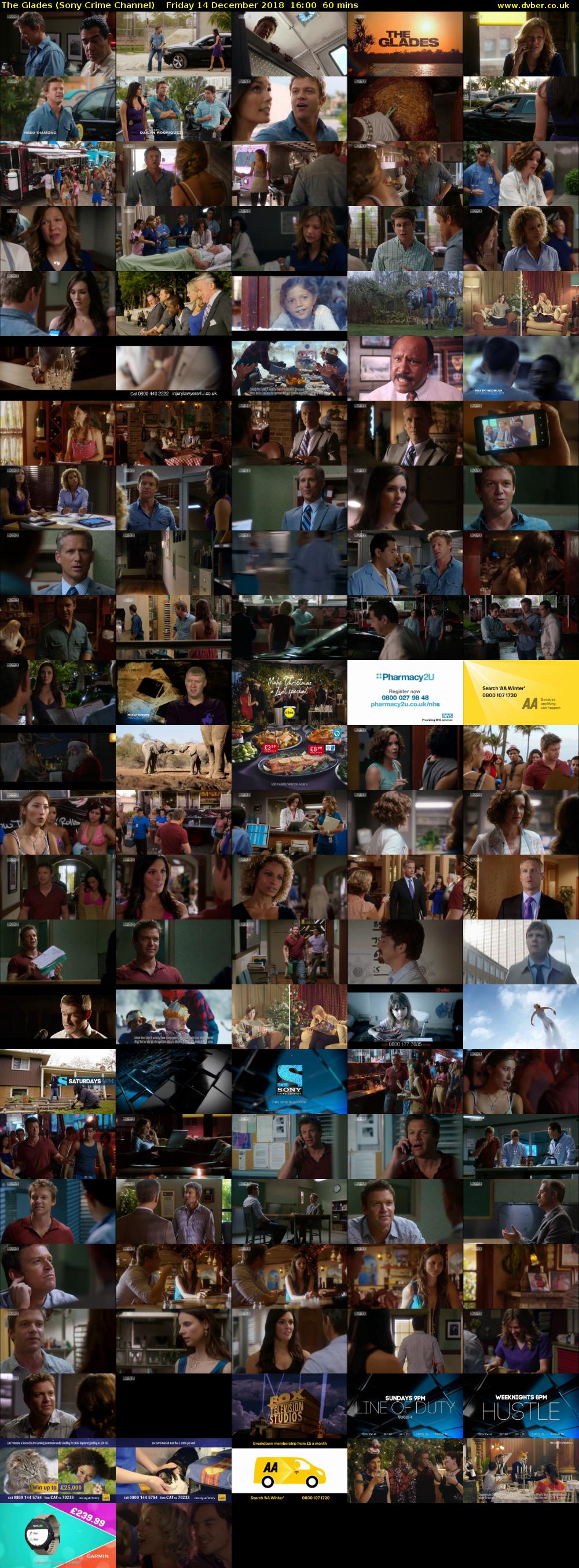 The Glades (Sony Crime Channel) Friday 14 December 2018 16:00 - 17:00