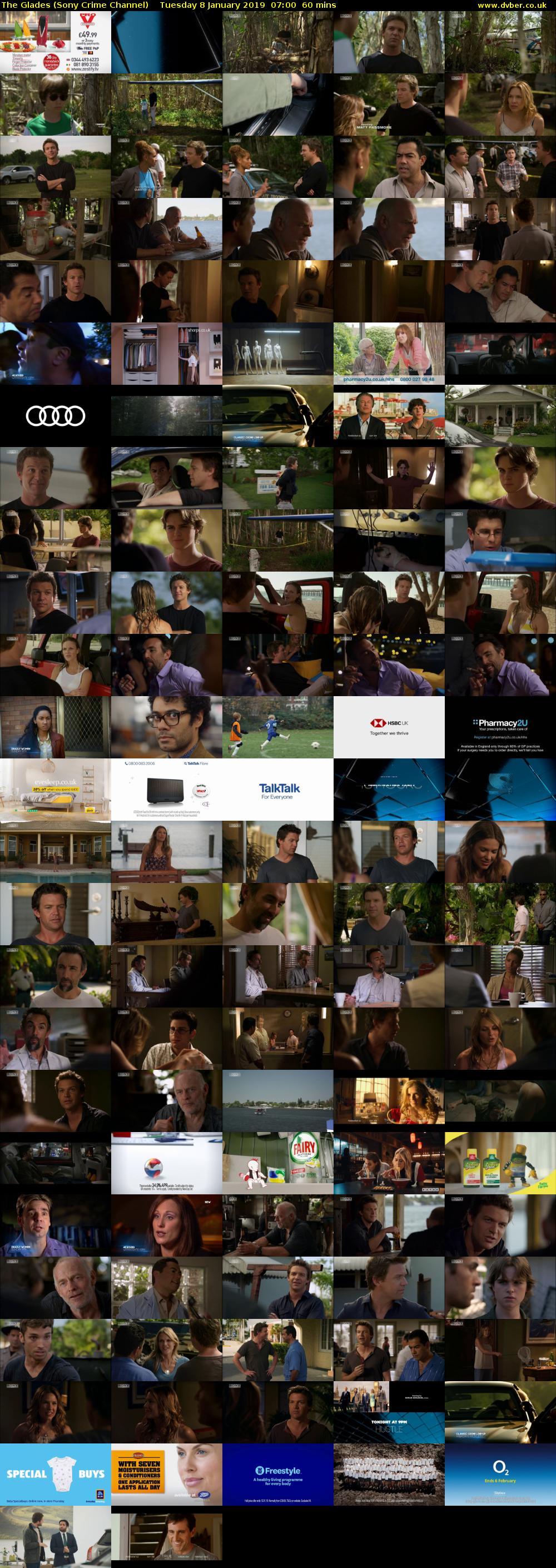 The Glades (Sony Crime Channel) Tuesday 8 January 2019 07:00 - 08:00