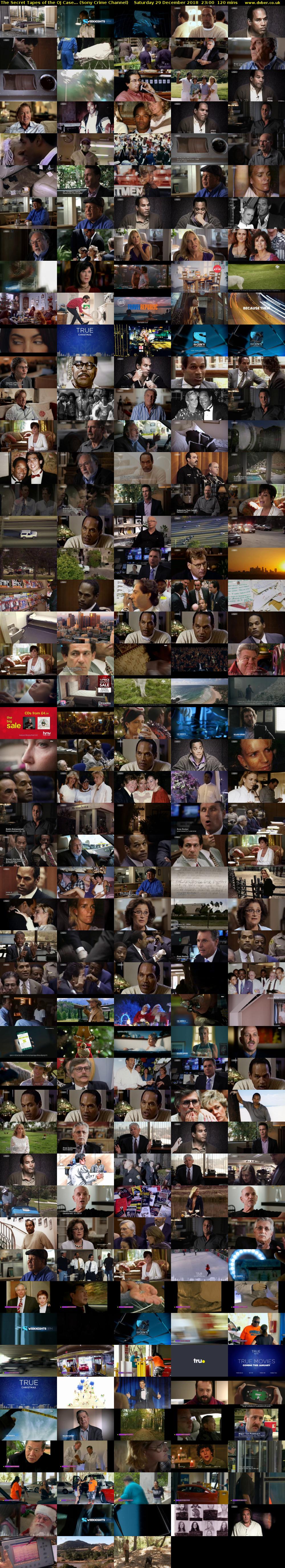 The Secret Tapes of the OJ Case... (Sony Crime Channel) Saturday 29 December 2018 23:00 - 01:00