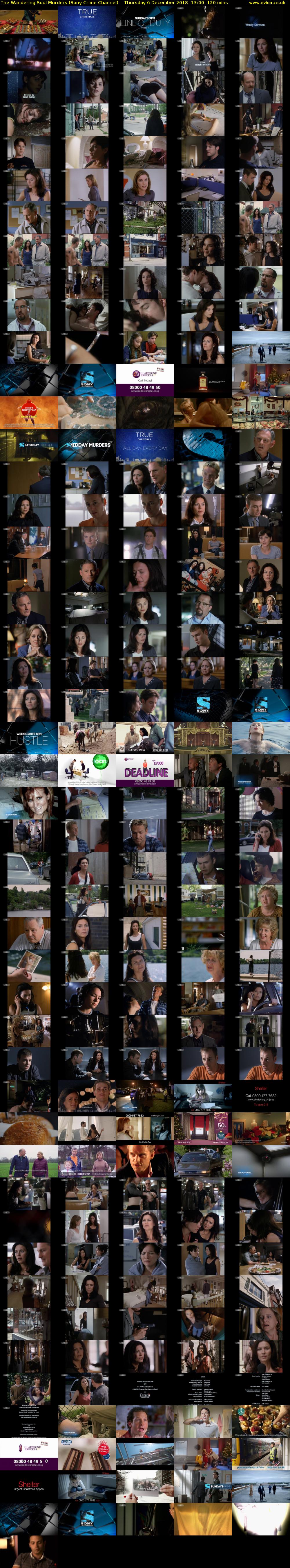 The Wandering Soul Murders (Sony Crime Channel) Thursday 6 December 2018 13:00 - 15:00