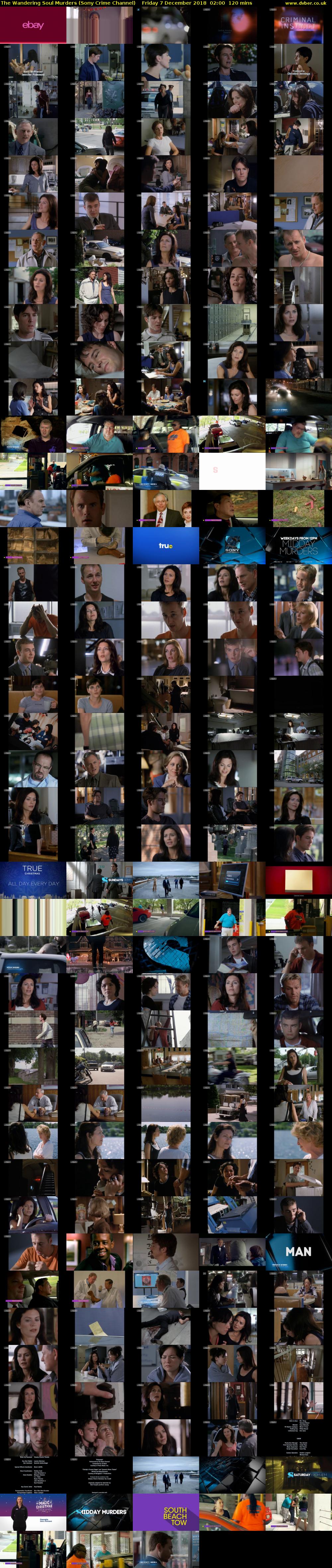 The Wandering Soul Murders (Sony Crime Channel) Friday 7 December 2018 02:00 - 04:00