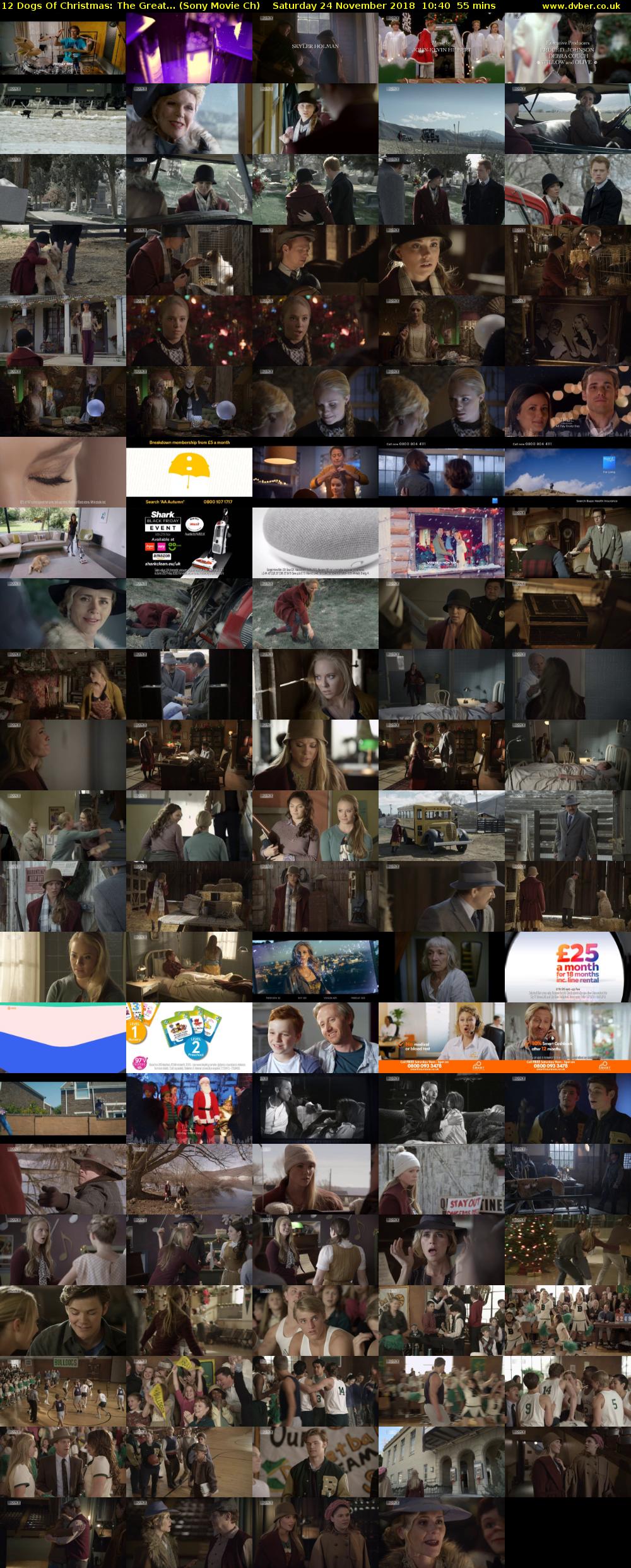 12 Dogs Of Christmas: The Great... (Sony Movie Ch) Saturday 24 November 2018 10:40 - 11:35