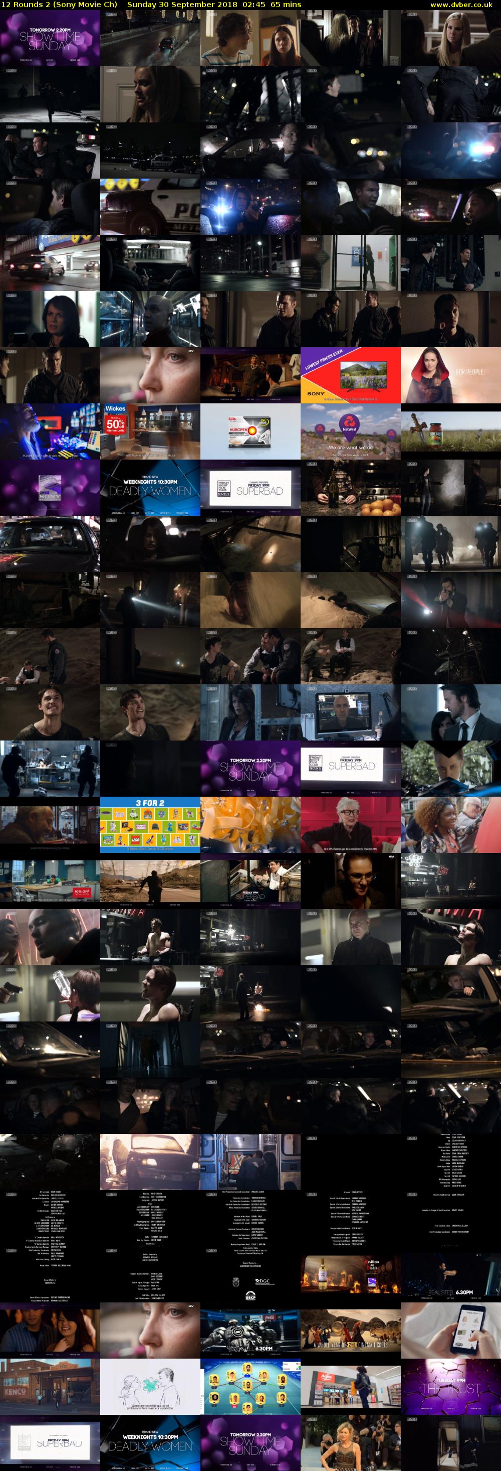 12 Rounds 2 (Sony Movie Ch) Sunday 30 September 2018 02:45 - 03:50