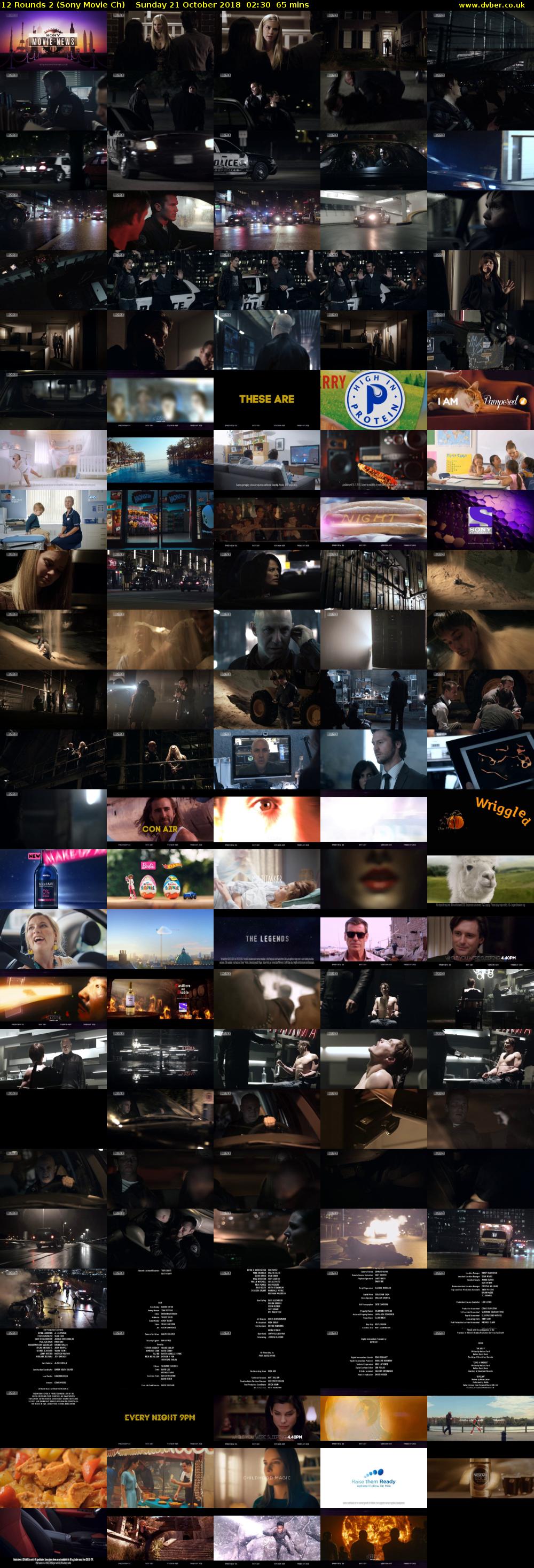 12 Rounds 2 (Sony Movie Ch) Sunday 21 October 2018 02:30 - 03:35