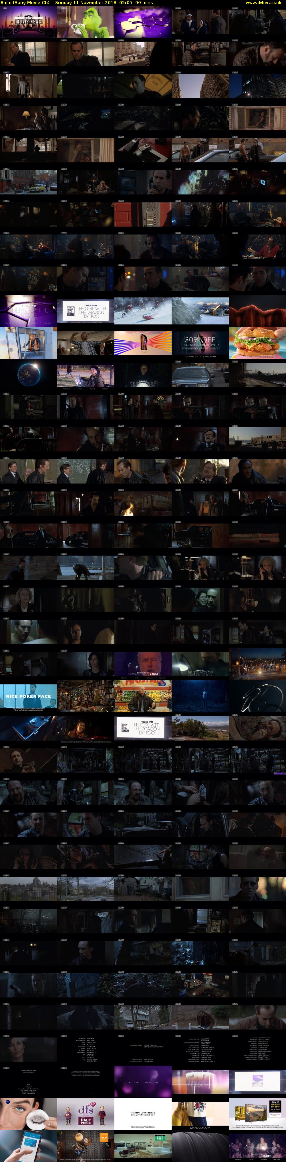 8mm (Sony Movie Ch) Sunday 11 November 2018 02:05 - 03:35