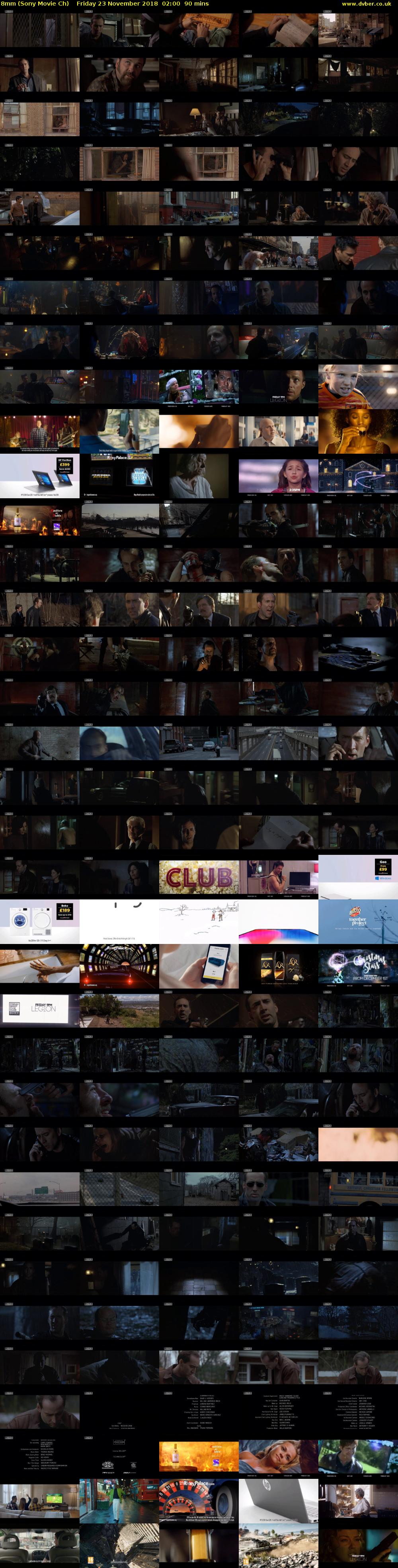 8mm (Sony Movie Ch) Friday 23 November 2018 02:00 - 03:30