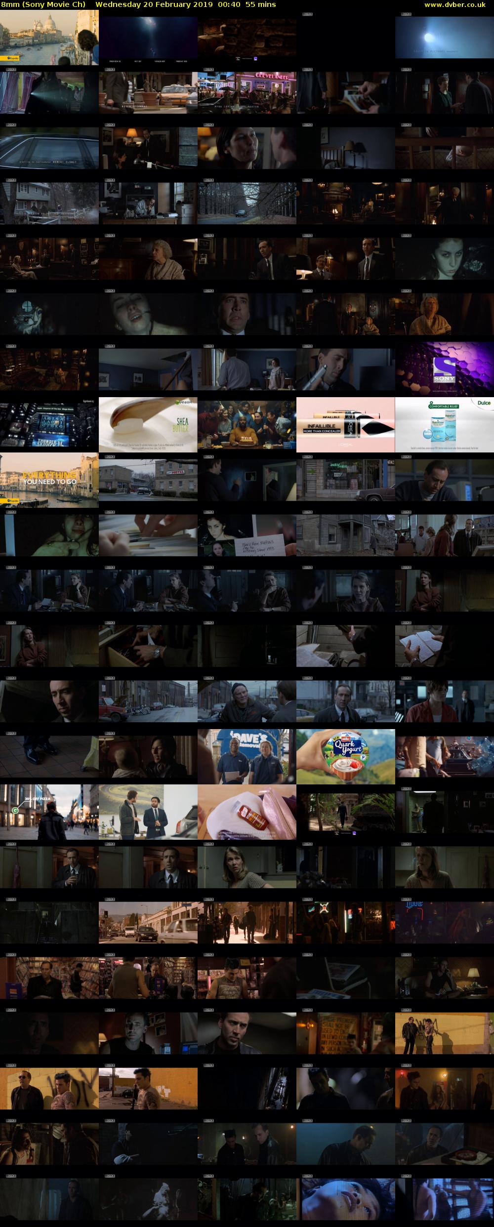 8mm (Sony Movie Ch) Wednesday 20 February 2019 00:40 - 01:35