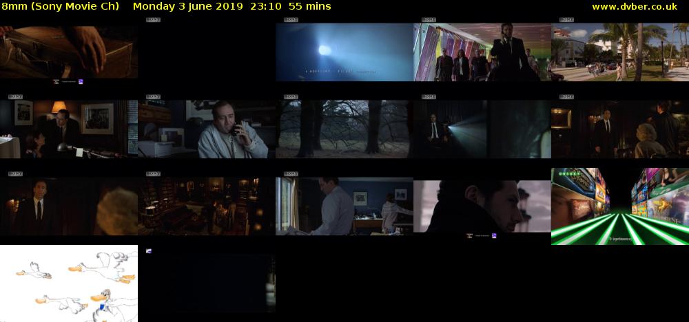 8mm (Sony Movie Ch) Monday 3 June 2019 23:10 - 00:05
