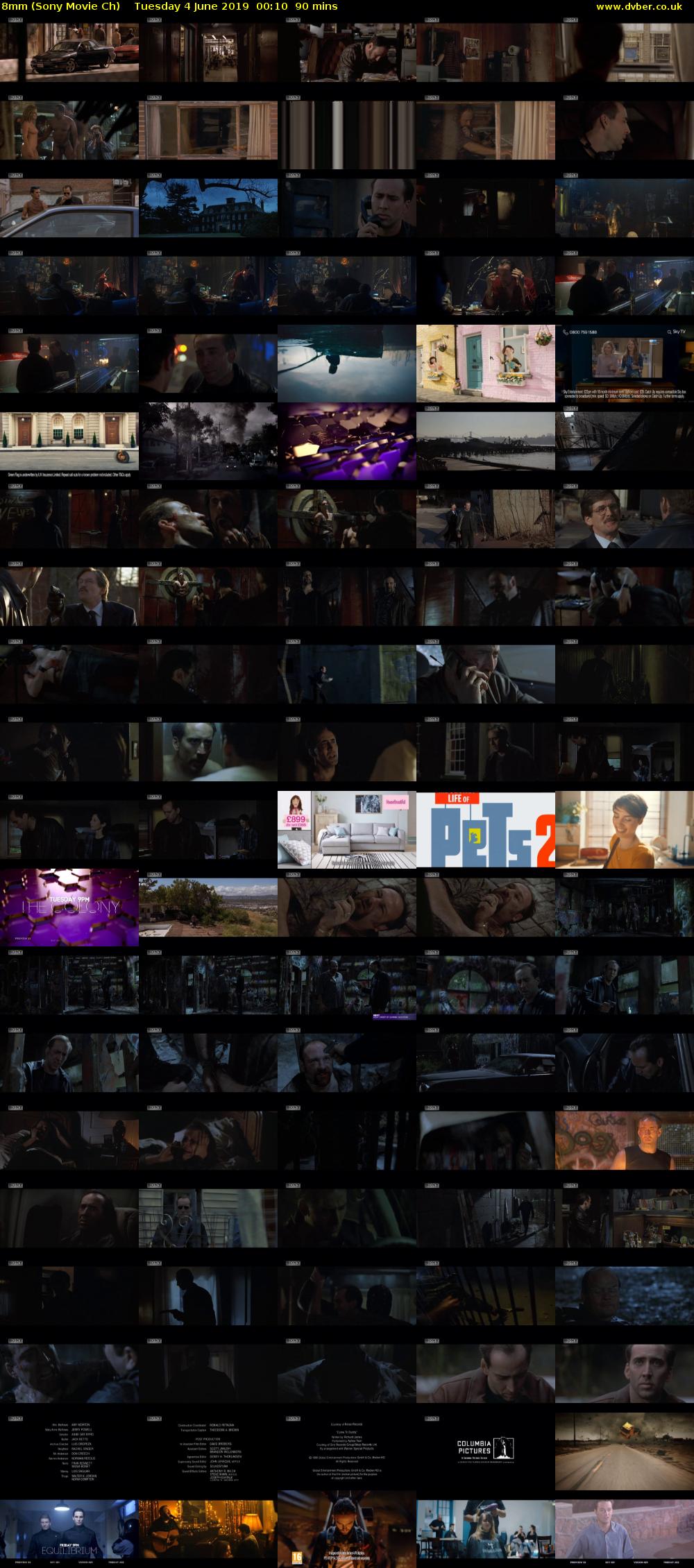 8mm (Sony Movie Ch) Tuesday 4 June 2019 00:10 - 01:40