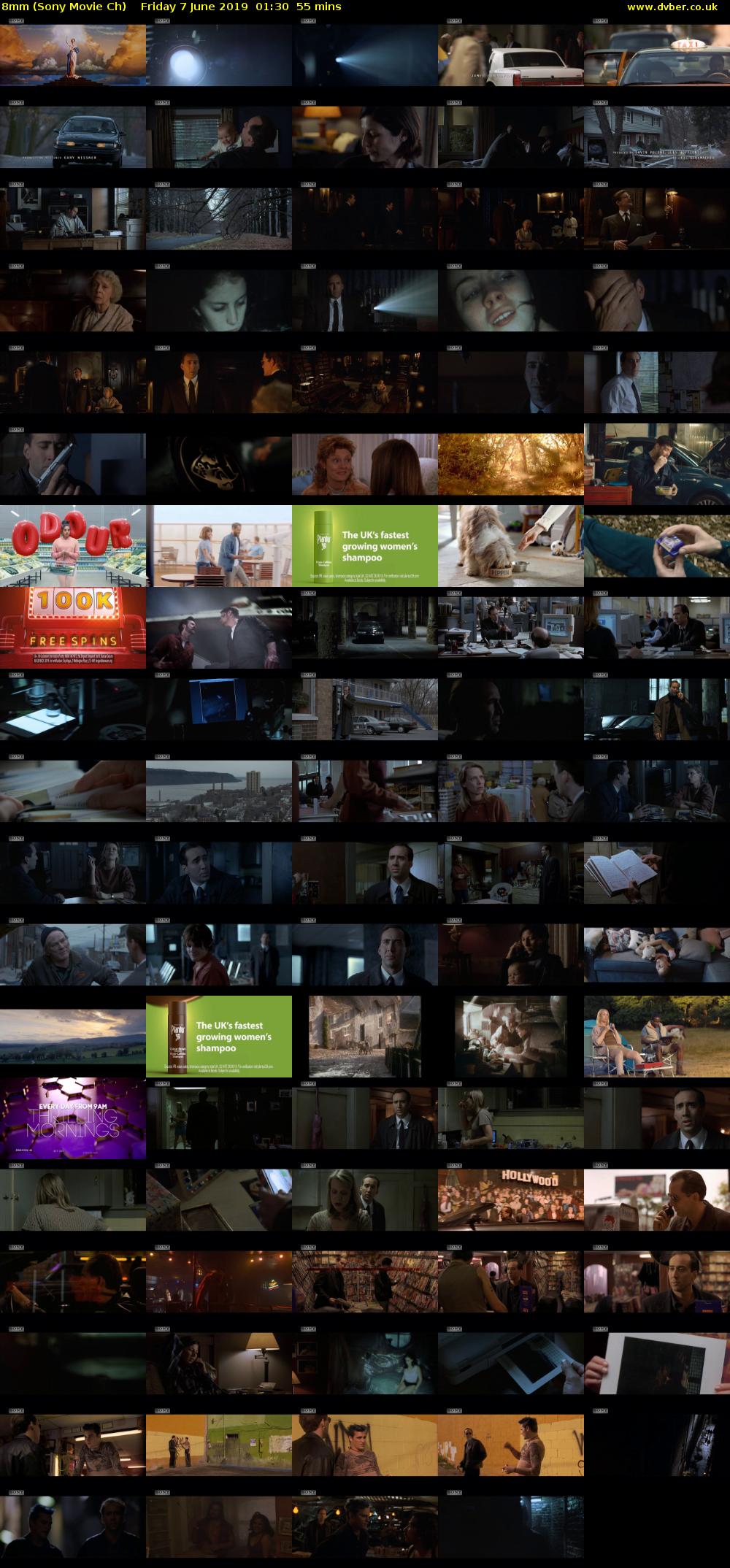 8mm (Sony Movie Ch) Friday 7 June 2019 01:30 - 02:25