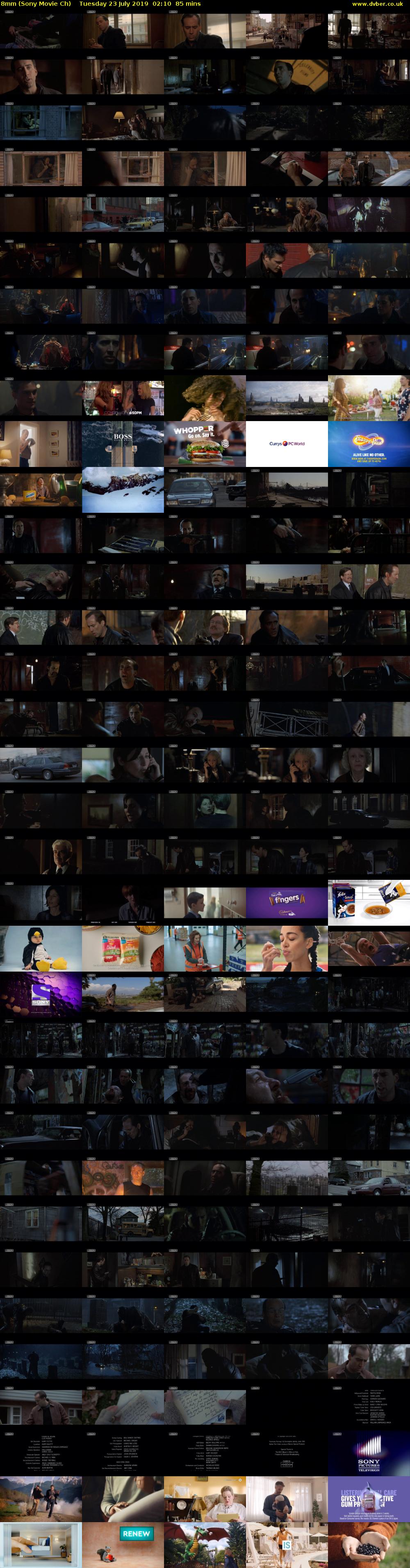 8mm (Sony Movie Ch) Tuesday 23 July 2019 02:10 - 03:35