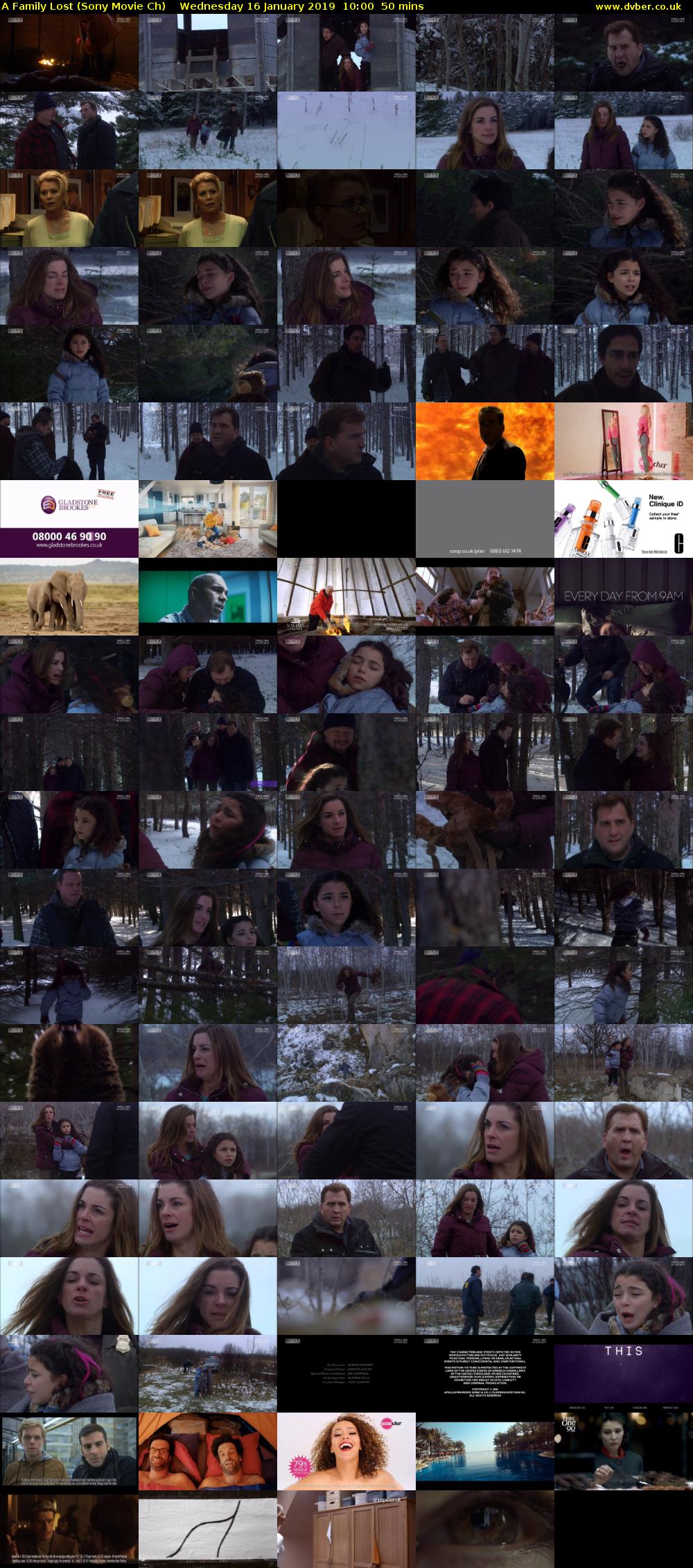 A Family Lost (Sony Movie Ch) Wednesday 16 January 2019 10:00 - 10:50