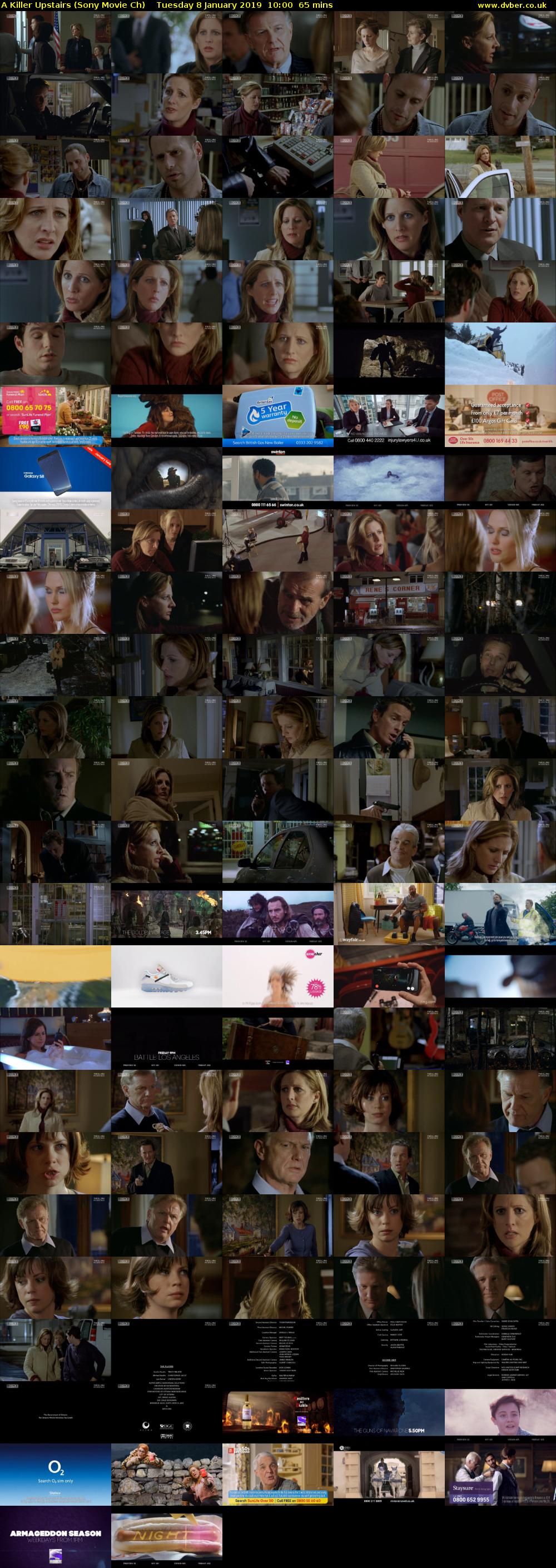 A Killer Upstairs (Sony Movie Ch) Tuesday 8 January 2019 10:00 - 11:05