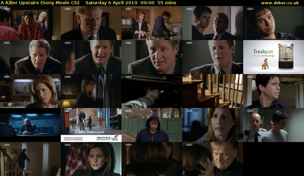 A Killer Upstairs (Sony Movie Ch) Saturday 6 April 2019 09:00 - 09:55