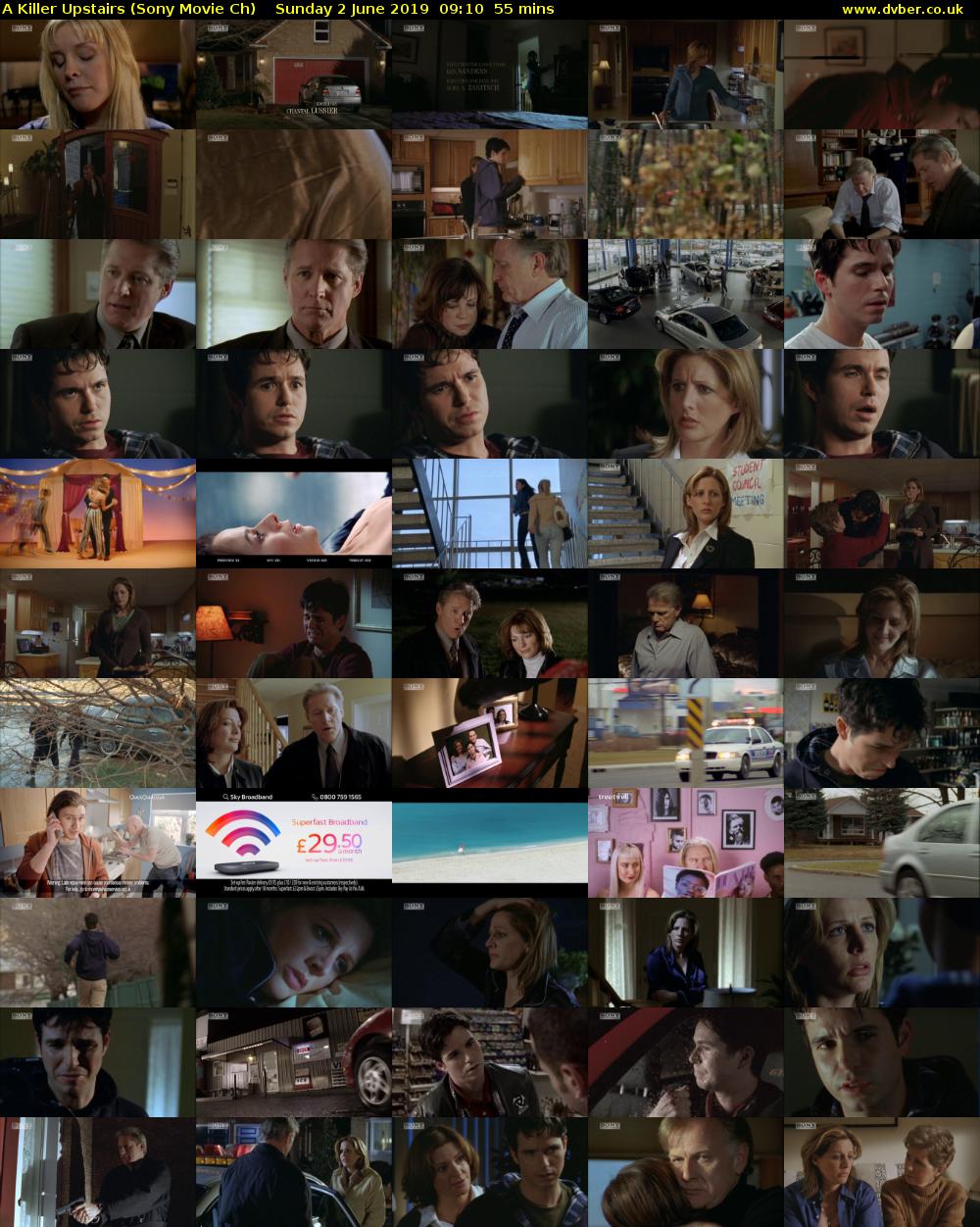 A Killer Upstairs (Sony Movie Ch) Sunday 2 June 2019 09:10 - 10:05