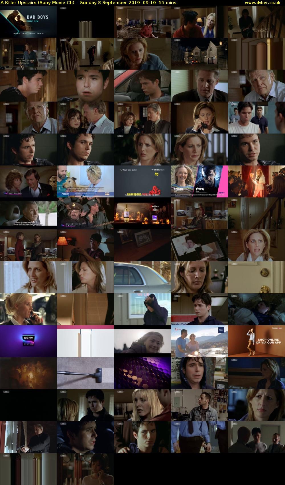 A Killer Upstairs (Sony Movie Ch) Sunday 8 September 2019 09:10 - 10:05