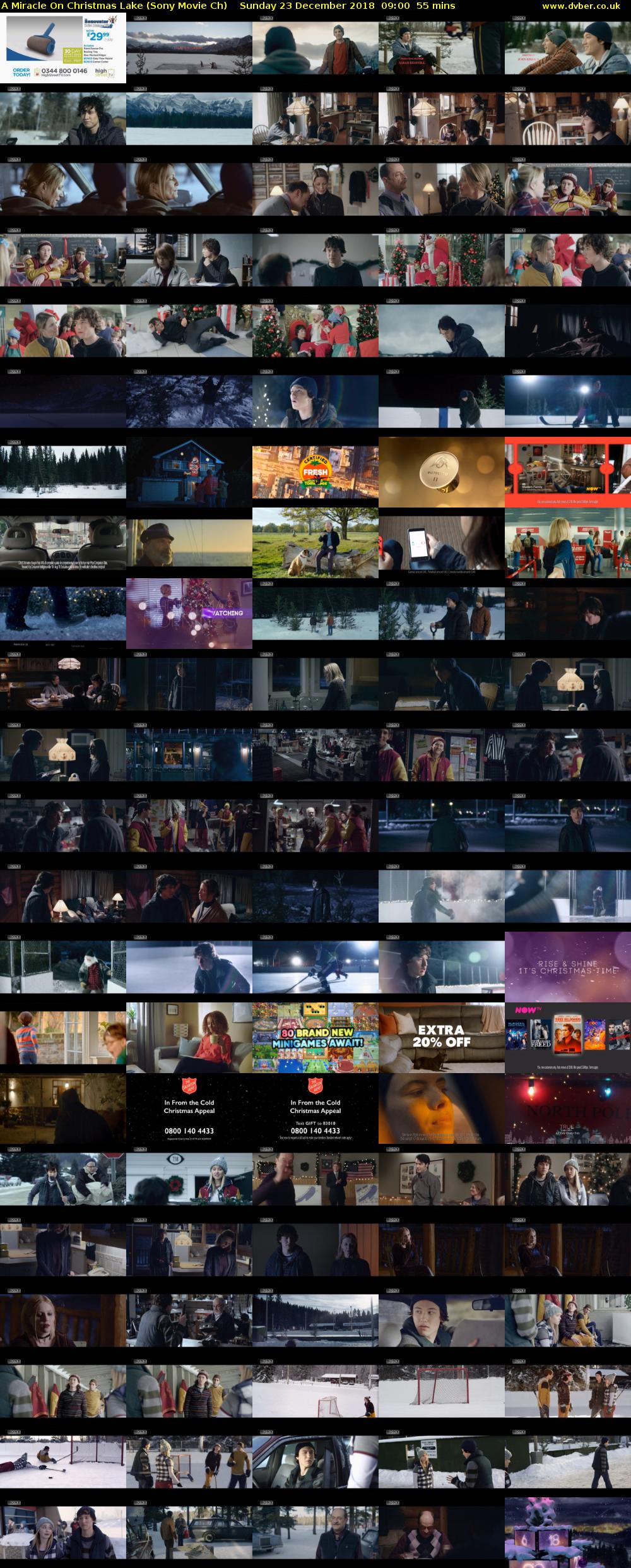 A Miracle On Christmas Lake (Sony Movie Ch) Sunday 23 December 2018 09:00 - 09:55