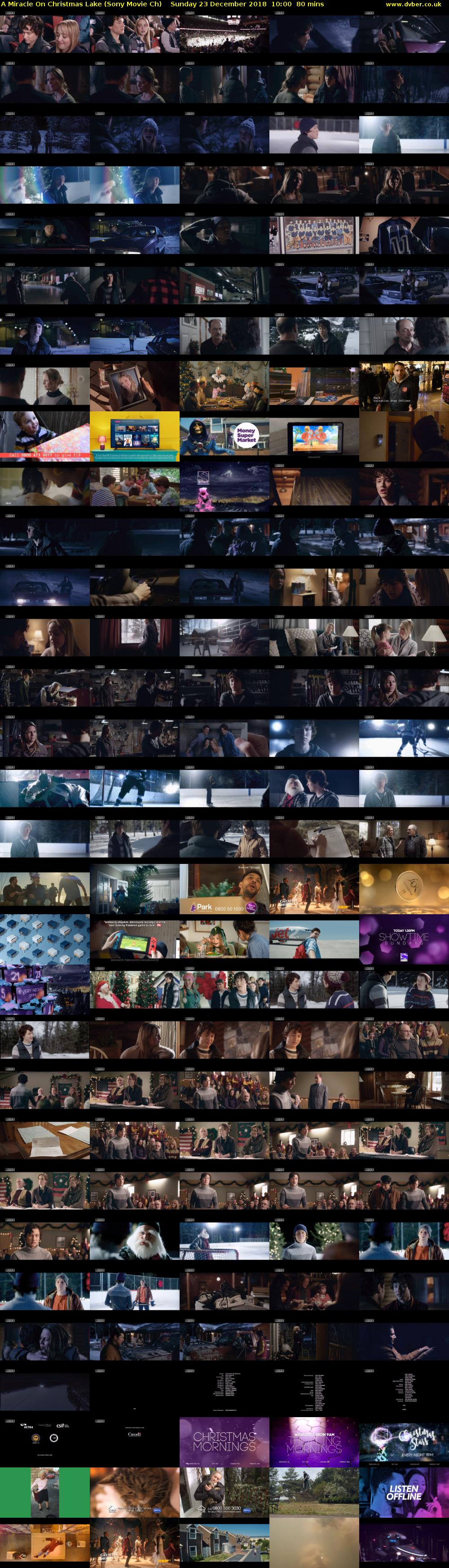 A Miracle On Christmas Lake (Sony Movie Ch) Sunday 23 December 2018 10:00 - 11:20