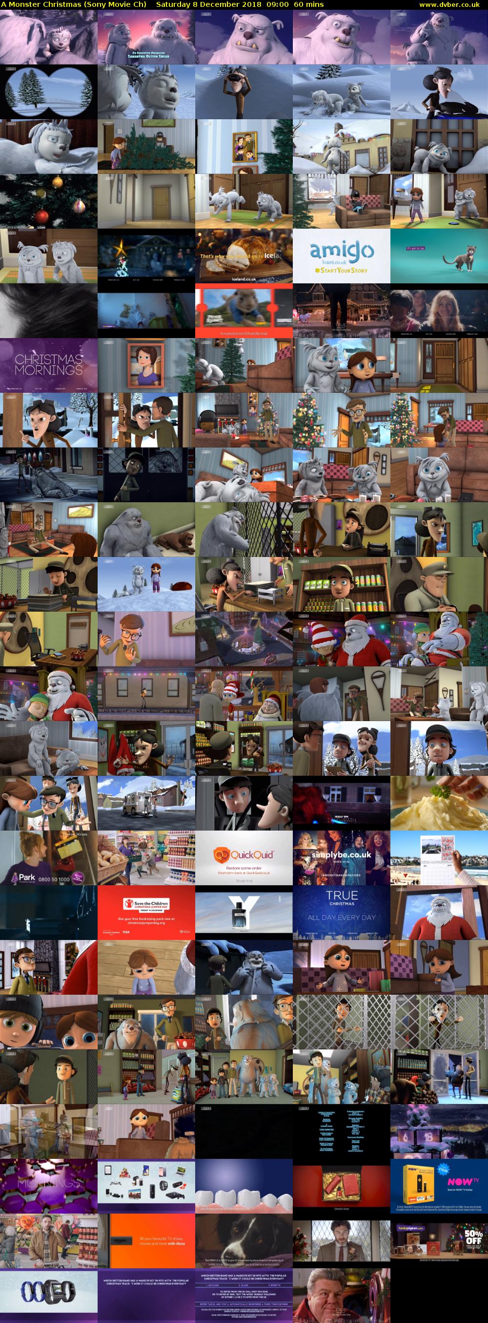 A Monster Christmas (Sony Movie Ch) Saturday 8 December 2018 09:00 - 10:00