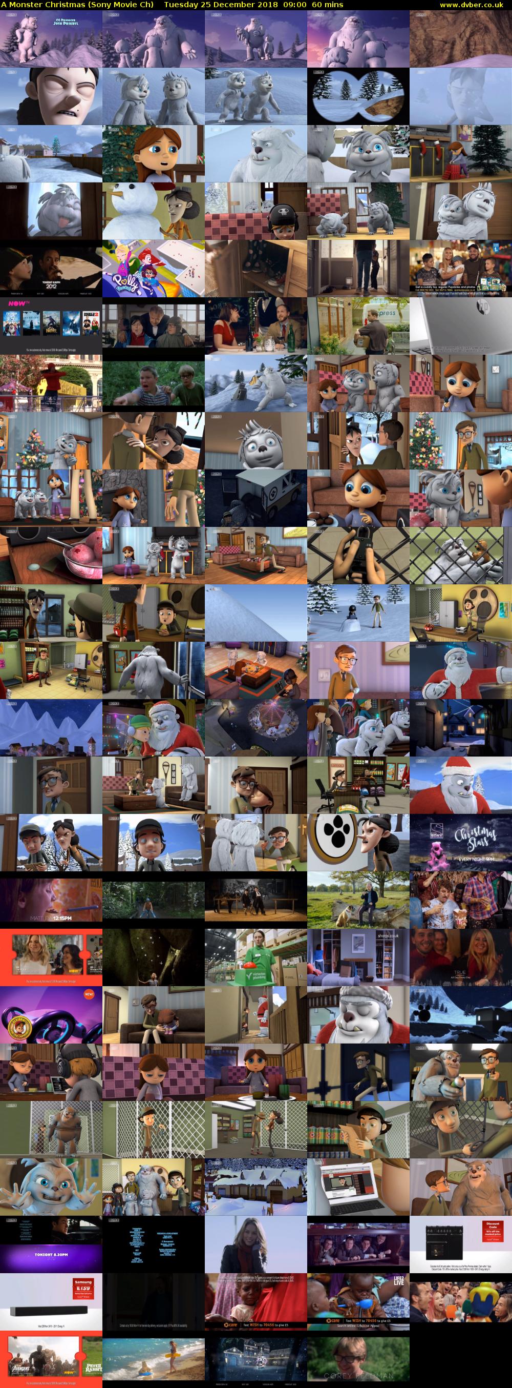 A Monster Christmas (Sony Movie Ch) Tuesday 25 December 2018 09:00 - 10:00