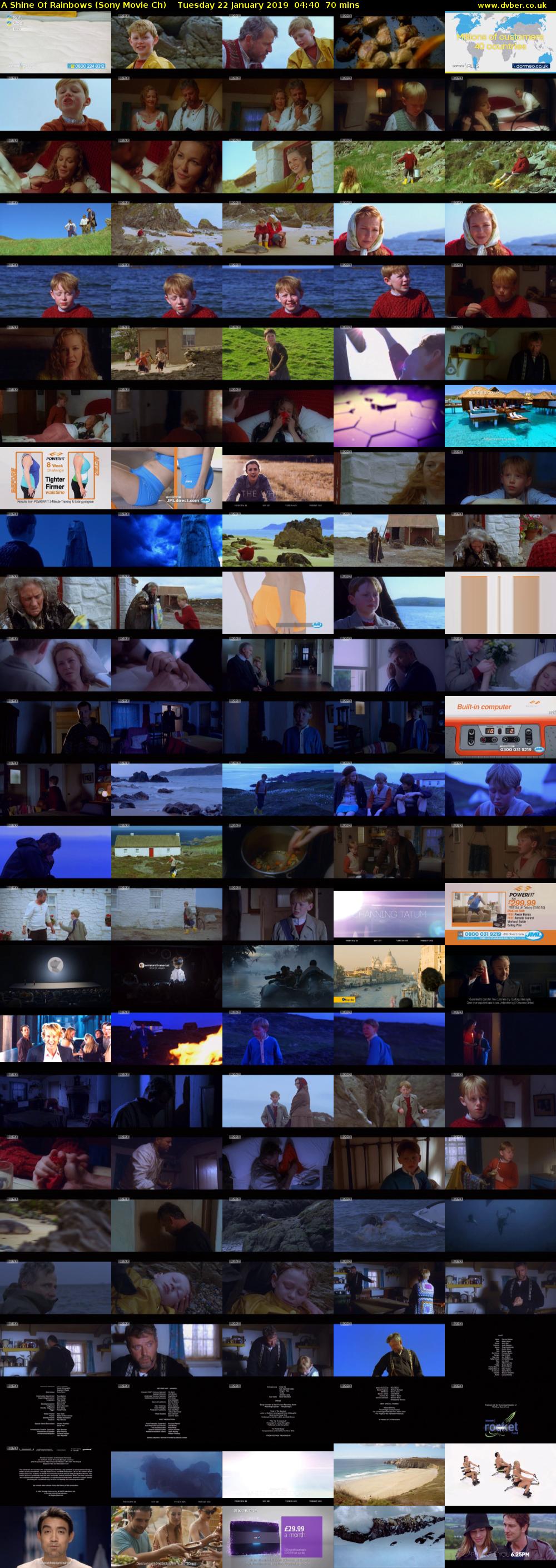 A Shine Of Rainbows (Sony Movie Ch) Tuesday 22 January 2019 04:40 - 05:50