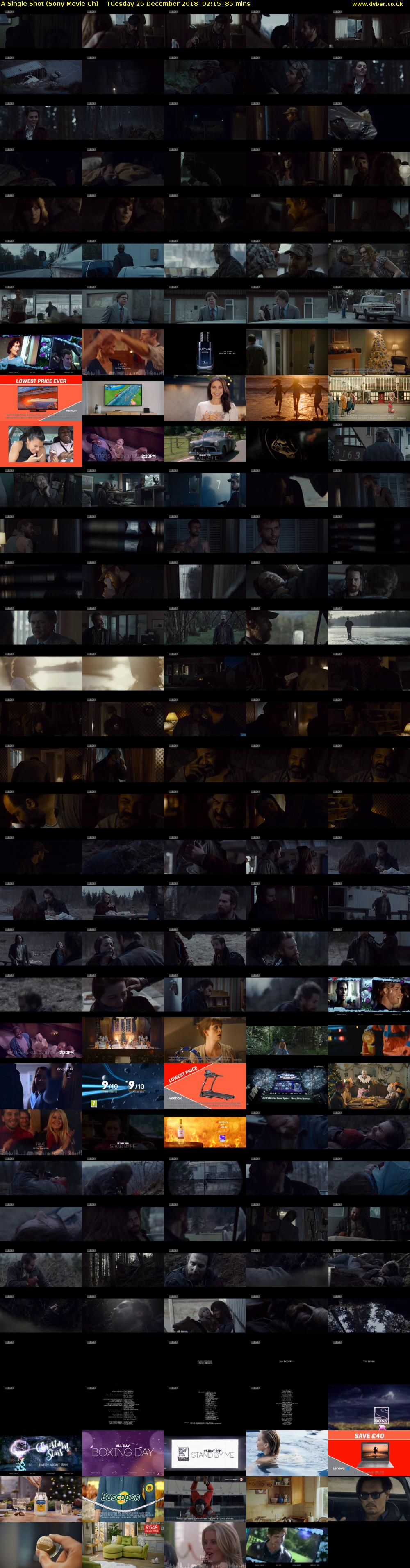 A Single Shot (Sony Movie Ch) Tuesday 25 December 2018 02:15 - 03:40