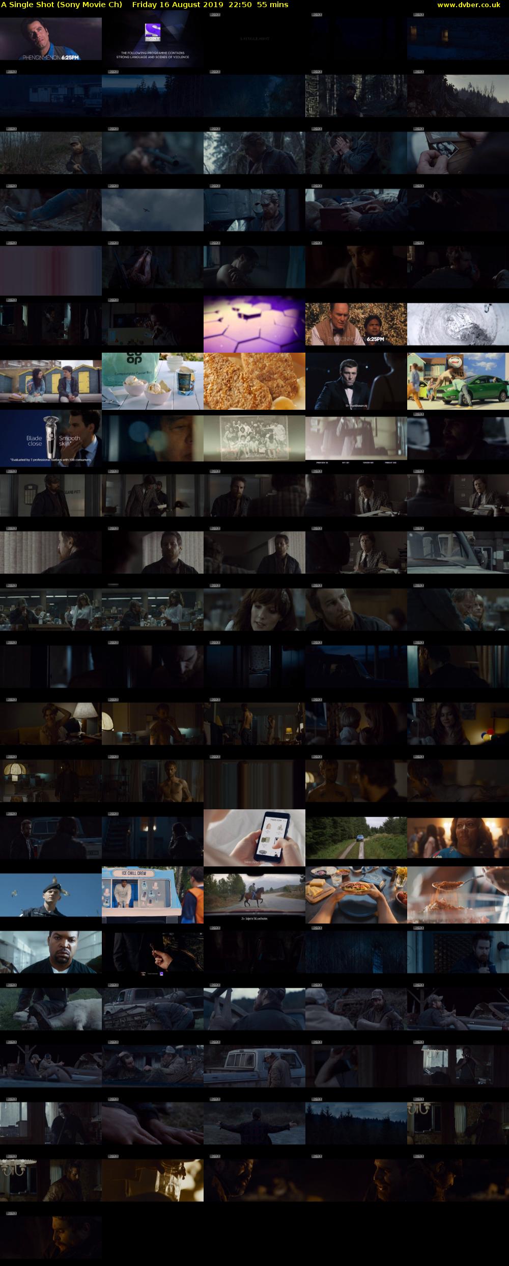A Single Shot (Sony Movie Ch) Friday 16 August 2019 22:50 - 23:45