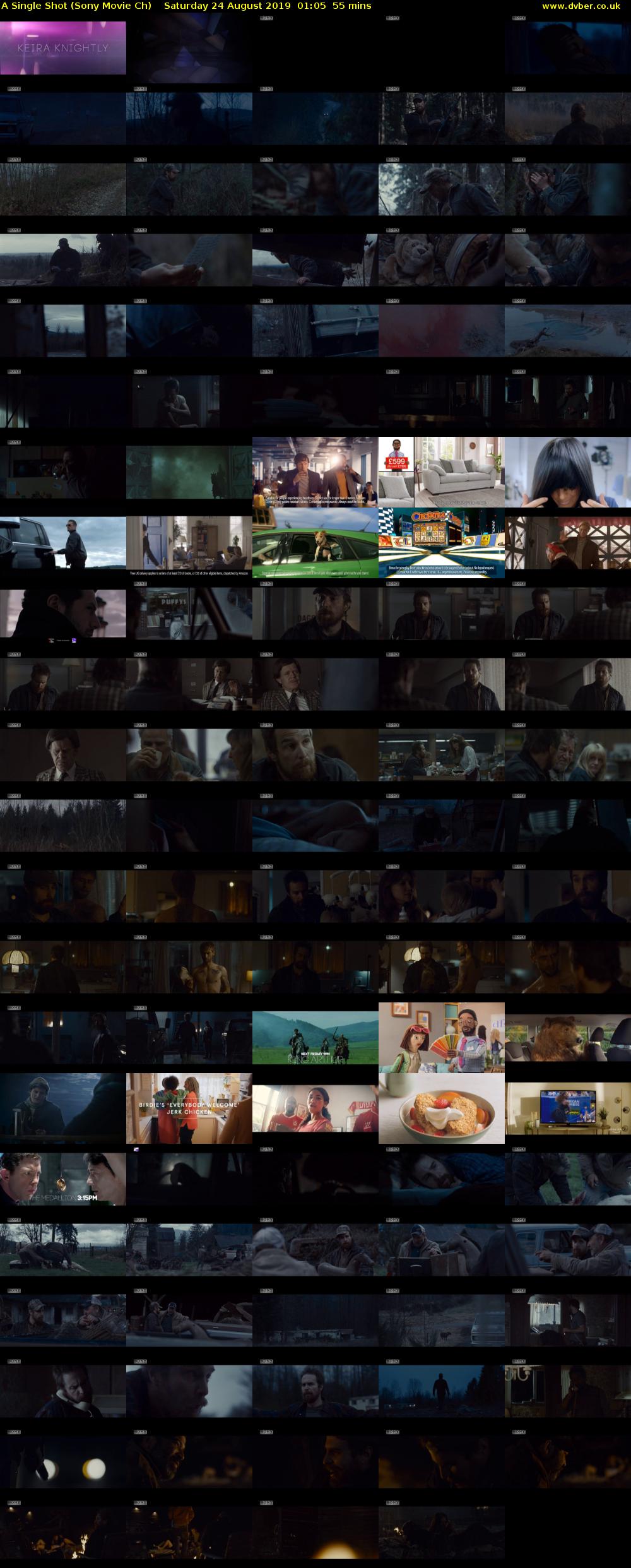 A Single Shot (Sony Movie Ch) Saturday 24 August 2019 01:05 - 02:00