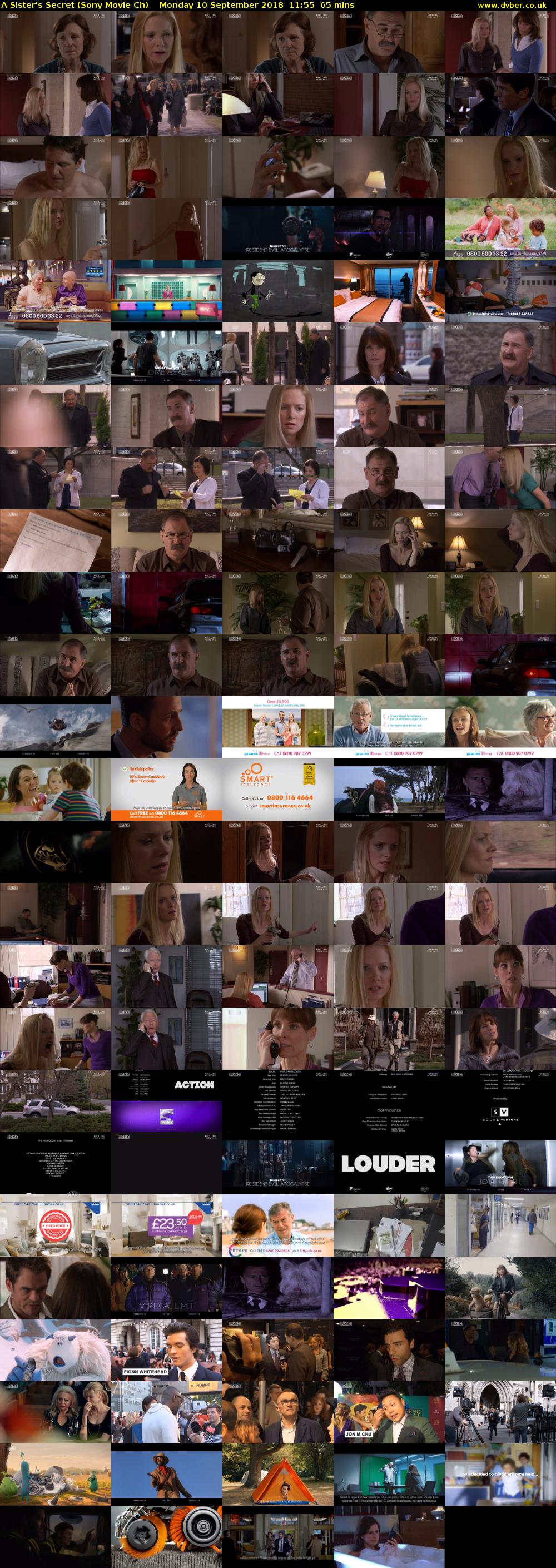 A Sister's Secret (Sony Movie Ch) Monday 10 September 2018 11:55 - 13:00
