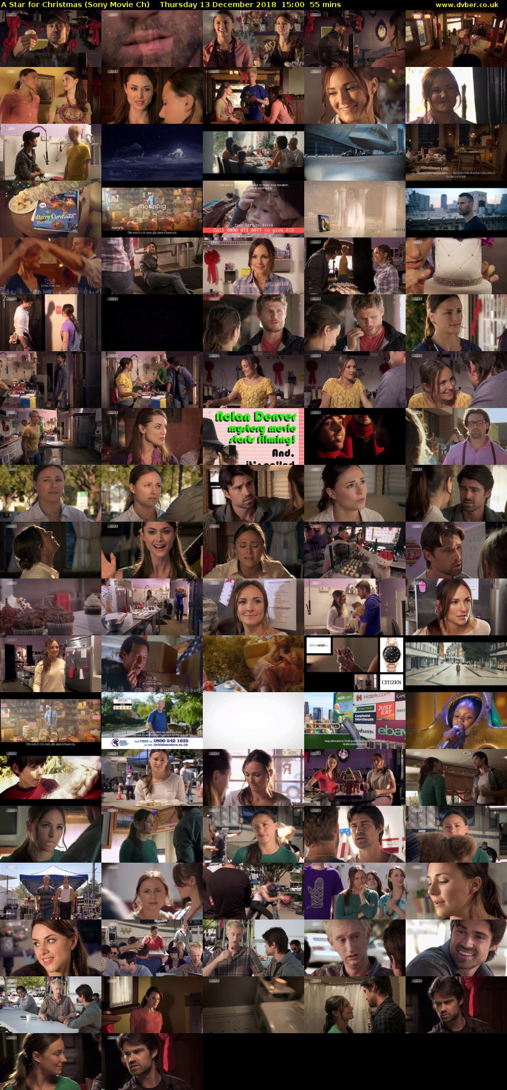 A Star for Christmas (Sony Movie Ch) Thursday 13 December 2018 15:00 - 15:55