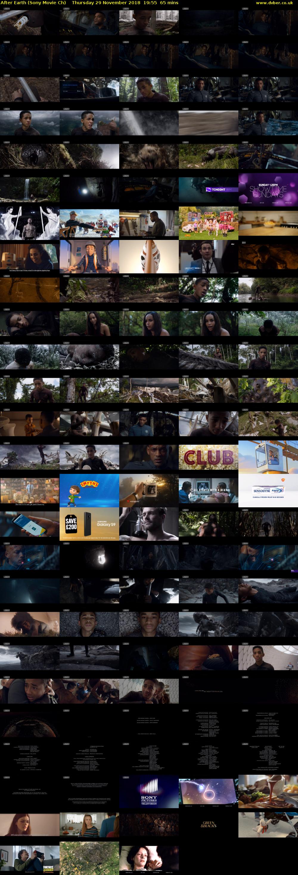 After Earth (Sony Movie Ch) Thursday 29 November 2018 19:55 - 21:00