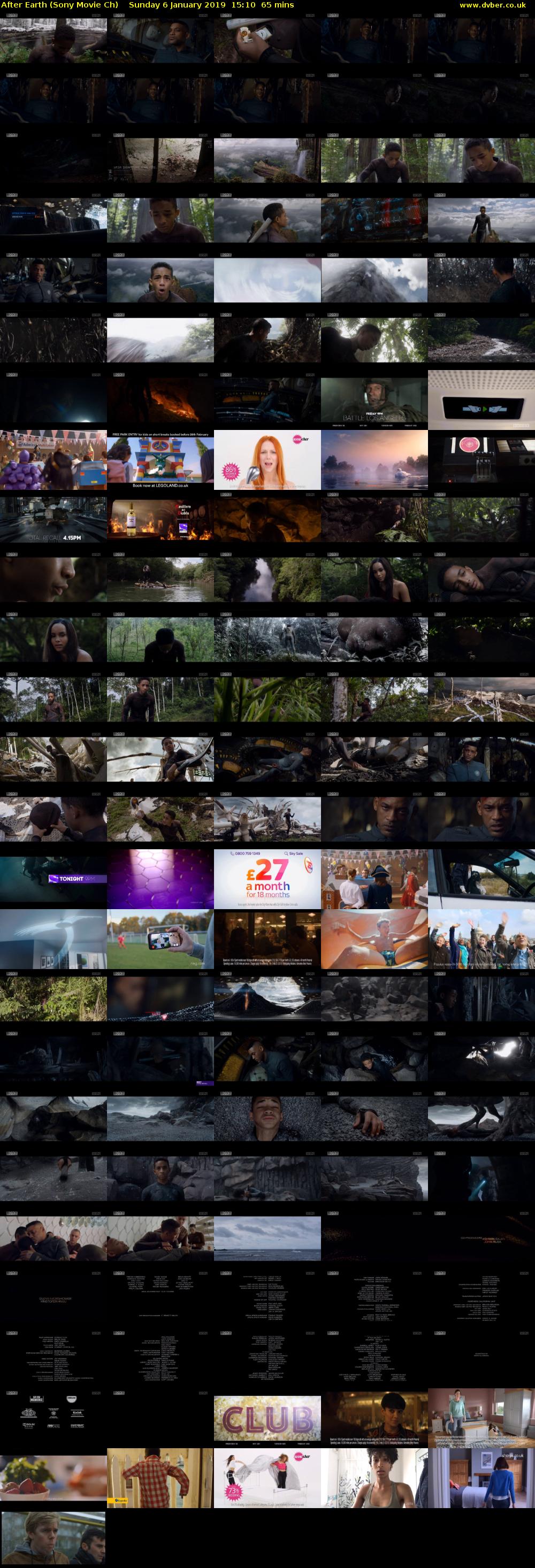 After Earth (Sony Movie Ch) Sunday 6 January 2019 15:10 - 16:15