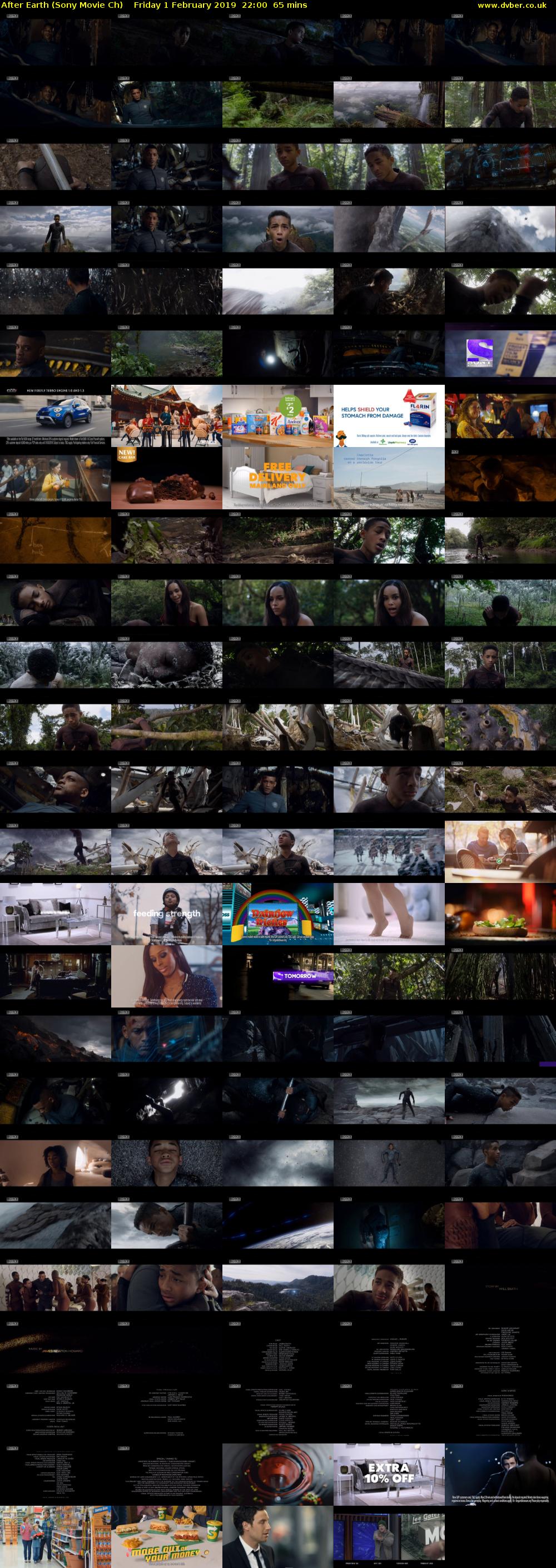 After Earth (Sony Movie Ch) Friday 1 February 2019 22:00 - 23:05