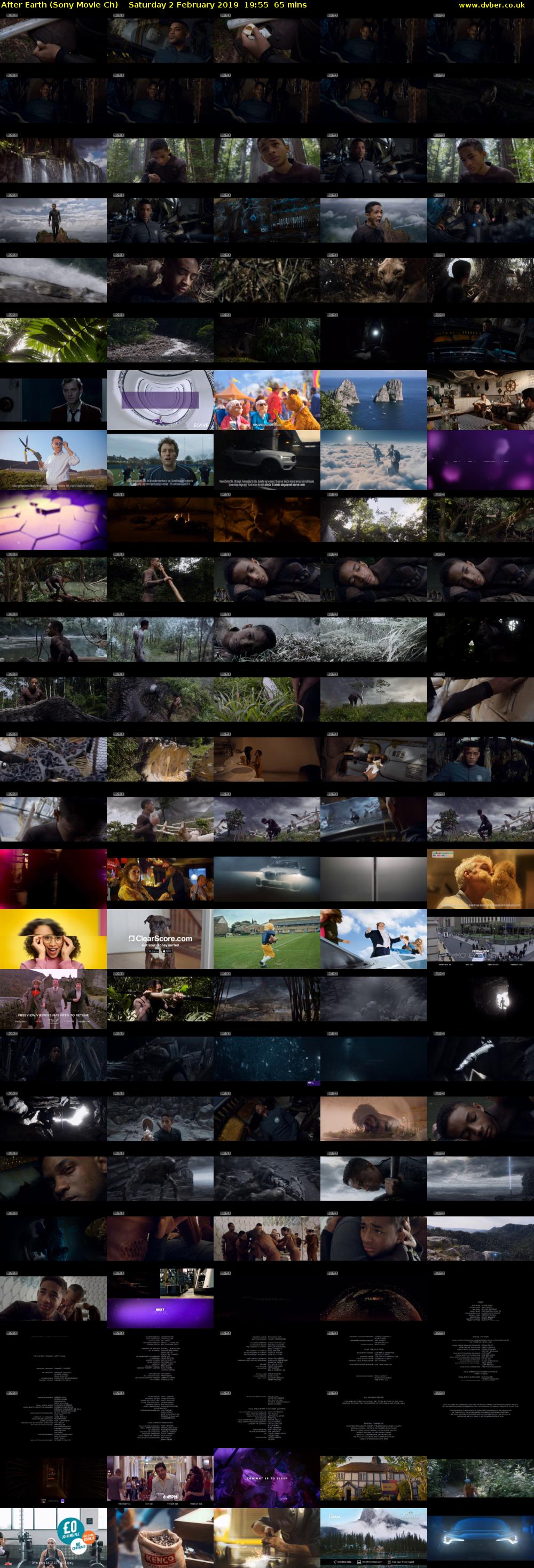 After Earth (Sony Movie Ch) Saturday 2 February 2019 19:55 - 21:00