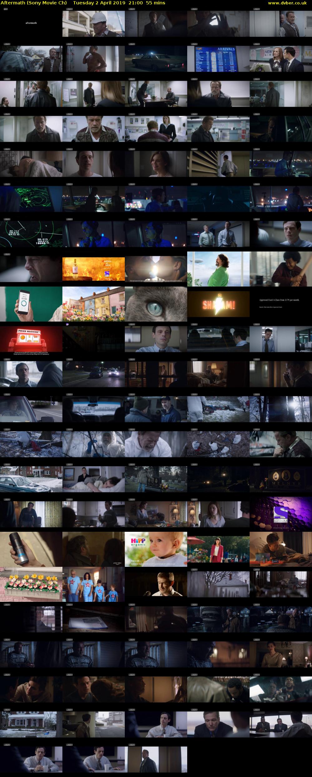 Aftermath (Sony Movie Ch) Tuesday 2 April 2019 21:00 - 21:55
