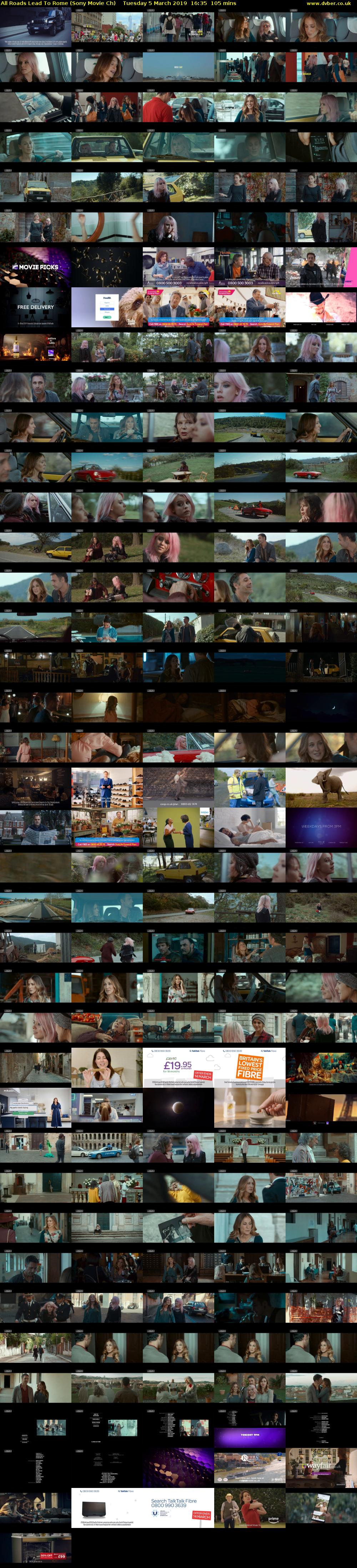 All Roads Lead To Rome (Sony Movie Ch) Tuesday 5 March 2019 16:35 - 18:20