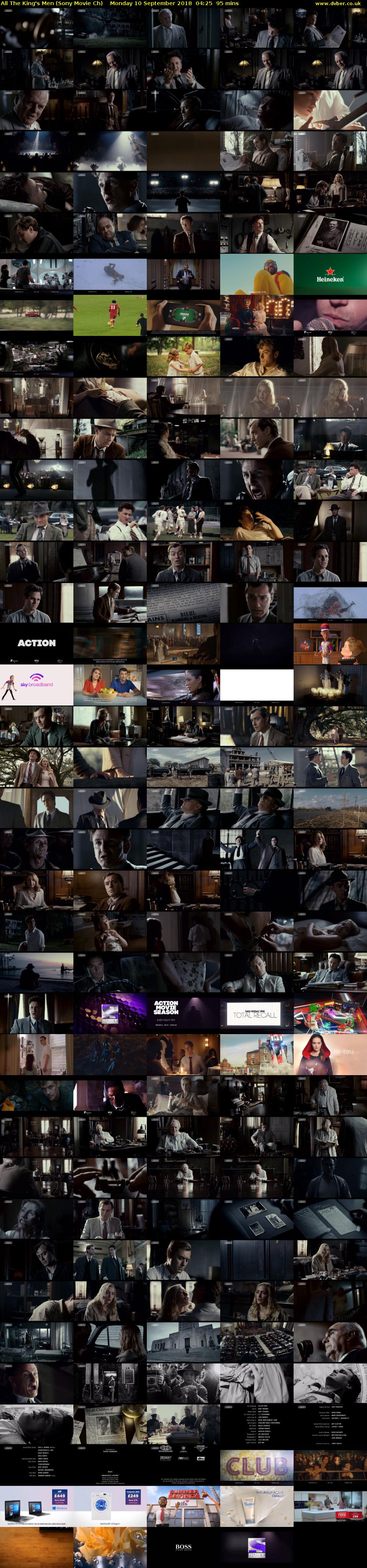 All The King's Men (Sony Movie Ch) Monday 10 September 2018 04:25 - 06:00