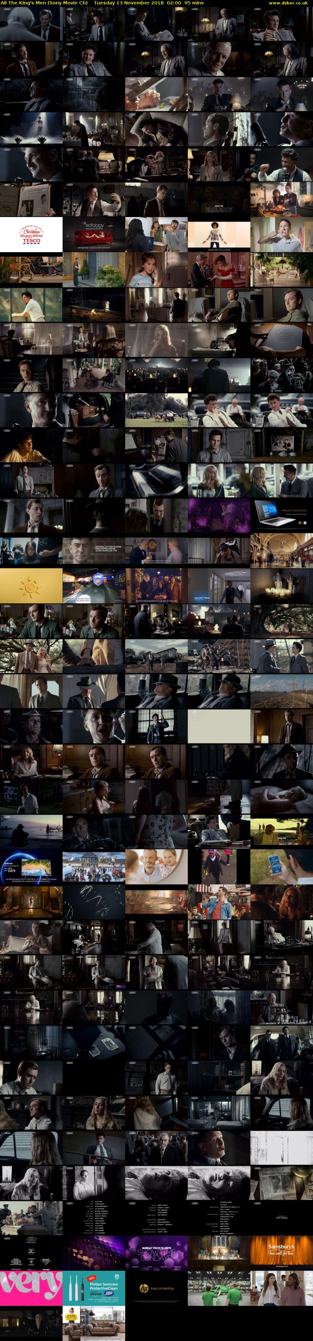 All The King's Men (Sony Movie Ch) Tuesday 13 November 2018 02:00 - 03:35