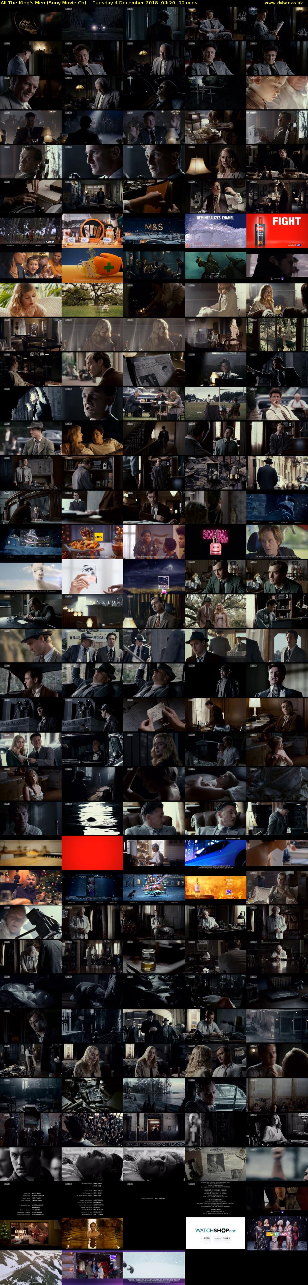 All The King's Men (Sony Movie Ch) Tuesday 4 December 2018 04:20 - 05:50