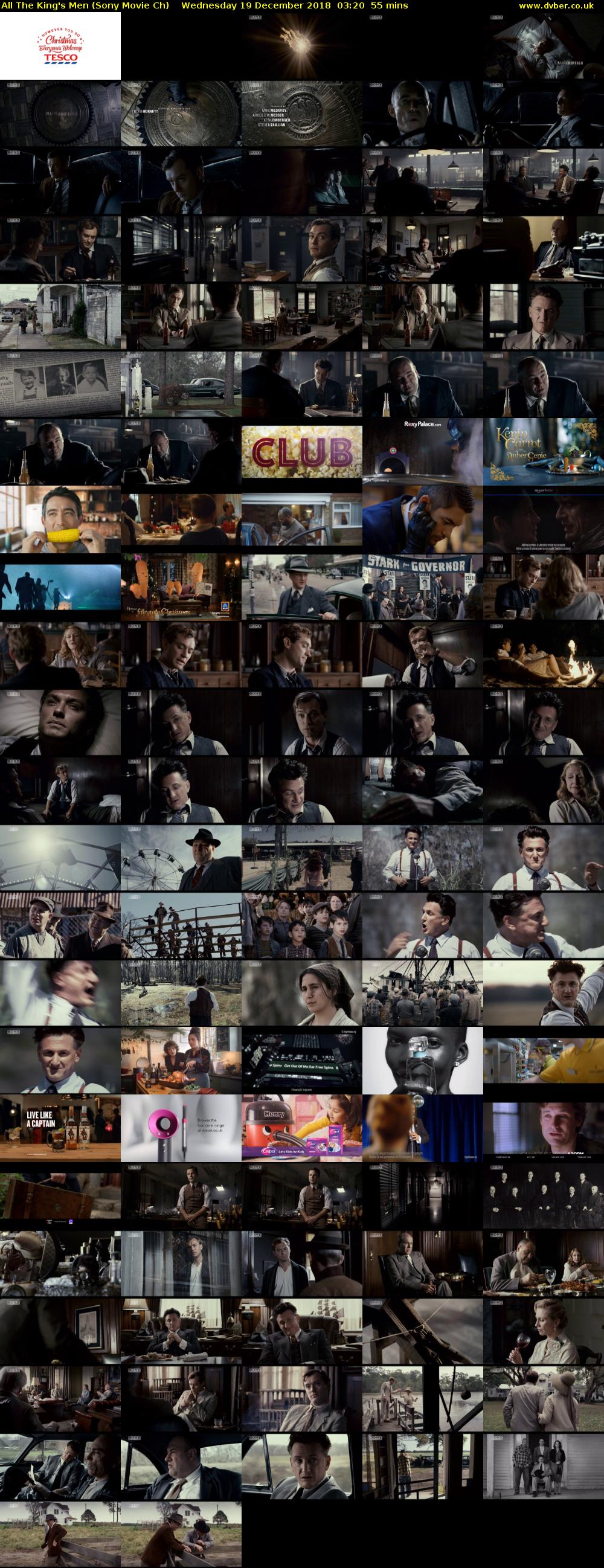 All The King's Men (Sony Movie Ch) Wednesday 19 December 2018 03:20 - 04:15