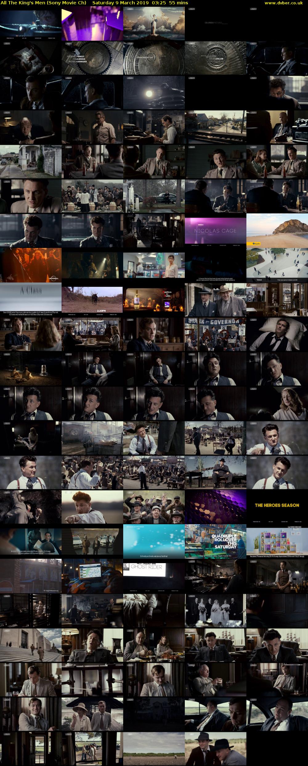 All The King's Men (Sony Movie Ch) Saturday 9 March 2019 03:25 - 04:20